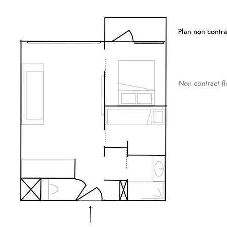Aux Pieds - 4 Pers. Apartment